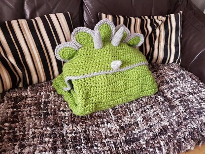 Hooded dinosaur blanket hot sale