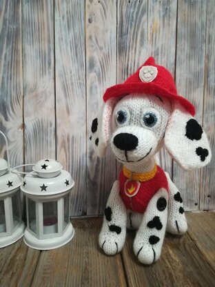 Knitted Marshall (PAW Patrol)