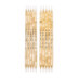 Addi Gold-Glitzer Strumpfstricknadeln 20cm - 7.00mm