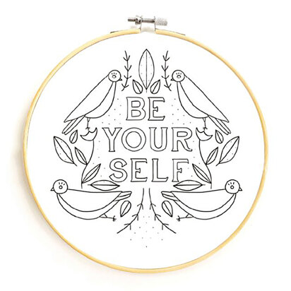 Gingiber Be Yourself Embroidery Kit
