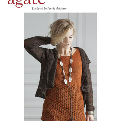 Agate Lace Jacket in Rooster Delightful Lace