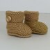 Baby Simple Cuff Booties