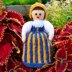 Finland National Costume Doll Knitting Pattern - Toy Knitting Pattern.