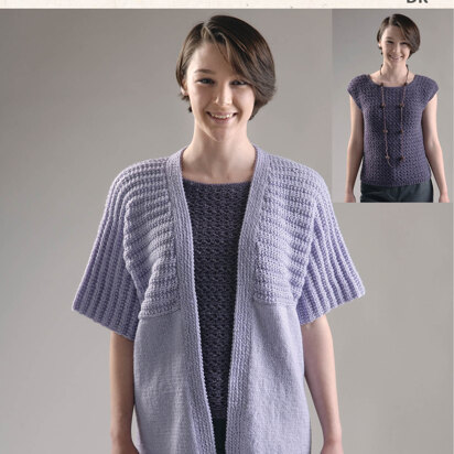 Cardigans and Boxy Top in Wendy Mode DK - 5816