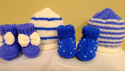 Victoria and Albert Baby Hats and Boots