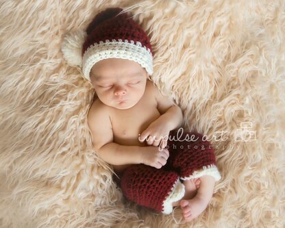 Newborn Santa Hat 