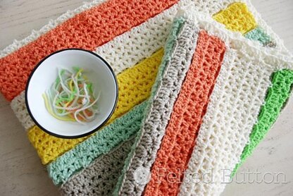 Citrus Stripe Blanket