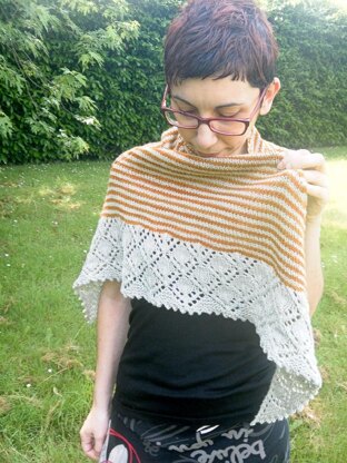 Latte e Miele shawl