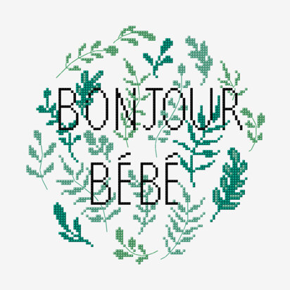 Bonjour Bebe in DMC - PAT0707 - Downloadable PDF