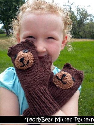 Teddy Bear Mittens