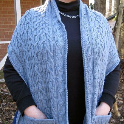 Warm Hogwart's Pocket Shawl