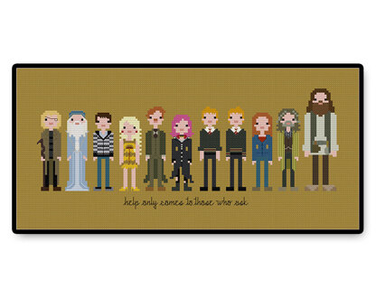 Harry Potter's Friends - PDF Cross Stitch Pattern