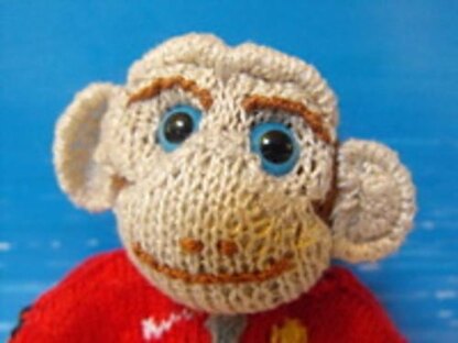 WAYNE BABOONEY TOY KNITTING PATTERN