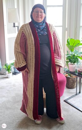 Winterbrew Flexi Hexi Longline Cardi