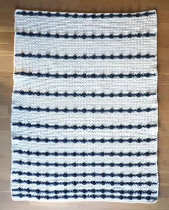 Raindrops Baby Blanket