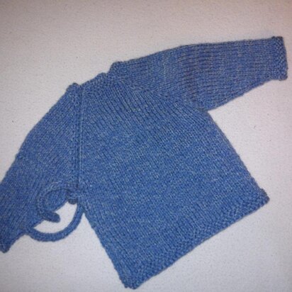 Seamless Baby Sweater and Hat