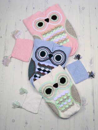 245- Owl Cocoon Baby Crochet Pattern #245 Crochet pattern by ShiFio's ...