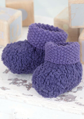 Shoes & Bootees in Sirdar Snowflake Chunky and Snuggly DK - 4561 - Downloadable PDF