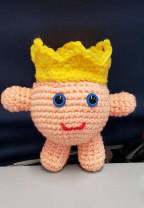 Peachy Queen Amigurumi