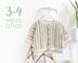 3-4 years - STRIPY Crochet Jacket Pattern