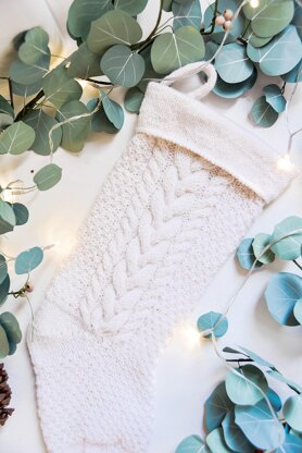 Cozy Cabled Stocking