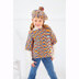 Overtop, Cardigan & Beret in King Cole Jitterbug DK - P6139 - Leaflet