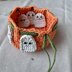 Halloween Pumpkin Bag of Ghosts