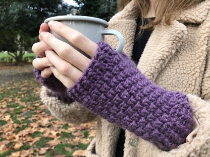 Basketweave Mitts