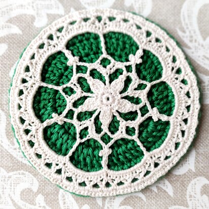 Floral Lace Coaster