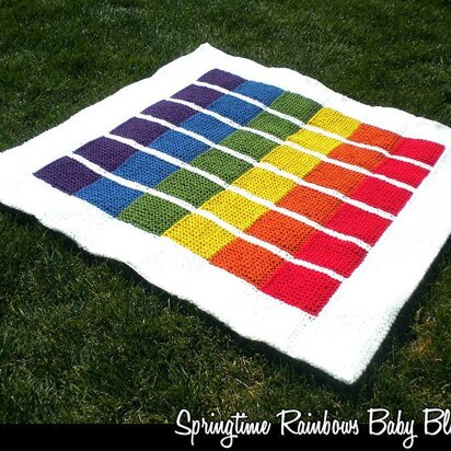 Springtime Rainbows Blanket