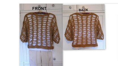 #843 3/4 sleeve Summer Pullover Sweater