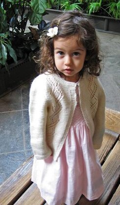 Veronica’s Beginner Baby/Toddler Lace Sweater