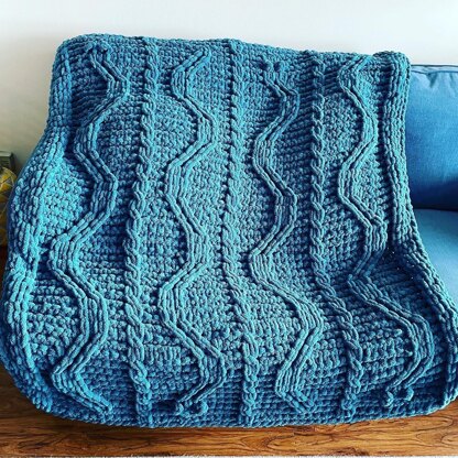 Wiggle Worm Blanket