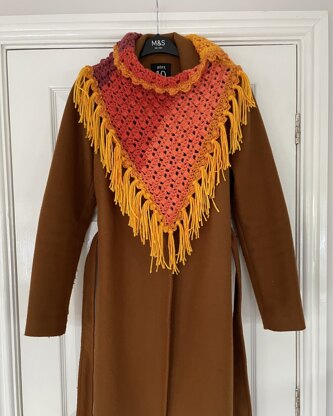 Boho cowl/ shawl