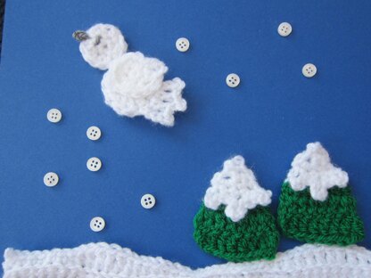 Winter wonderland appliques