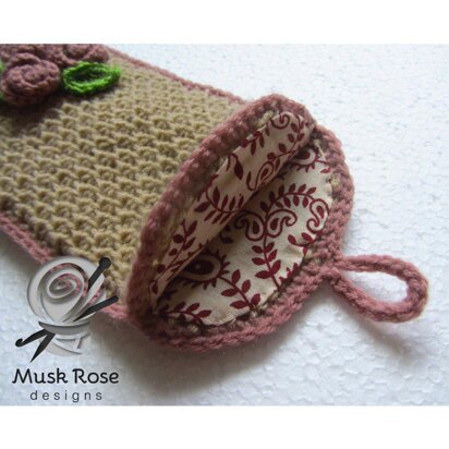 Rustic Rosettes Eyeglasses Case