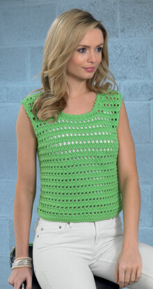 Ladies Vest in James C. Brett Noodles Chunky - JB359 - Leaflet