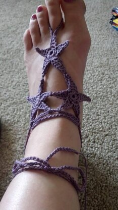 Stars and Stripes Barefoot Sandal