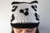 Knitted Cow Beanie