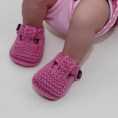 Preemie Baby T Bar Sandals