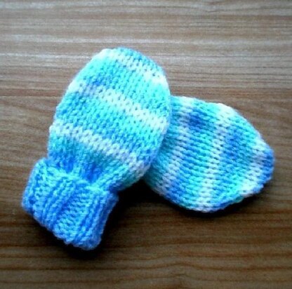 Plain or Striped Mittens