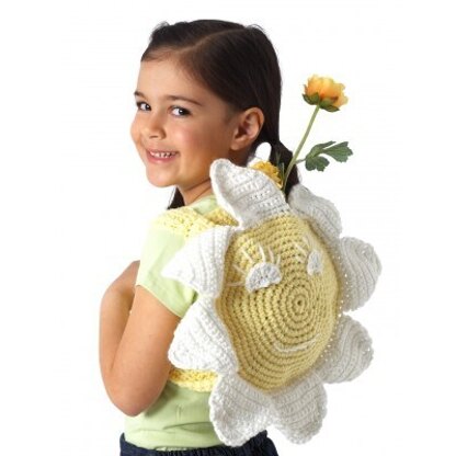 Sunflower Bag in Bernat Super Value