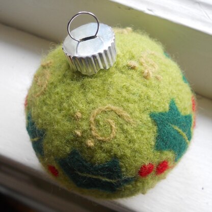 Holiday Ornament Pincushion