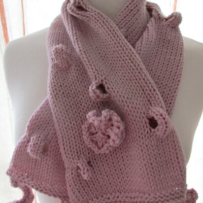 Bumps and Twirls Scarf