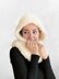 Faux Fur Hooded Infinity Scarf