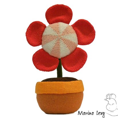 Amigurumi Flower in the Pot