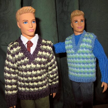 1:6th scale Mans Tweed Sweaters