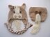 Horse Baby Hat and Diaper Cover Set