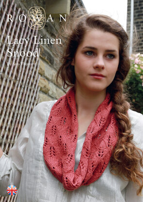 Lacy Linen Snood in Rowan Creative Linen