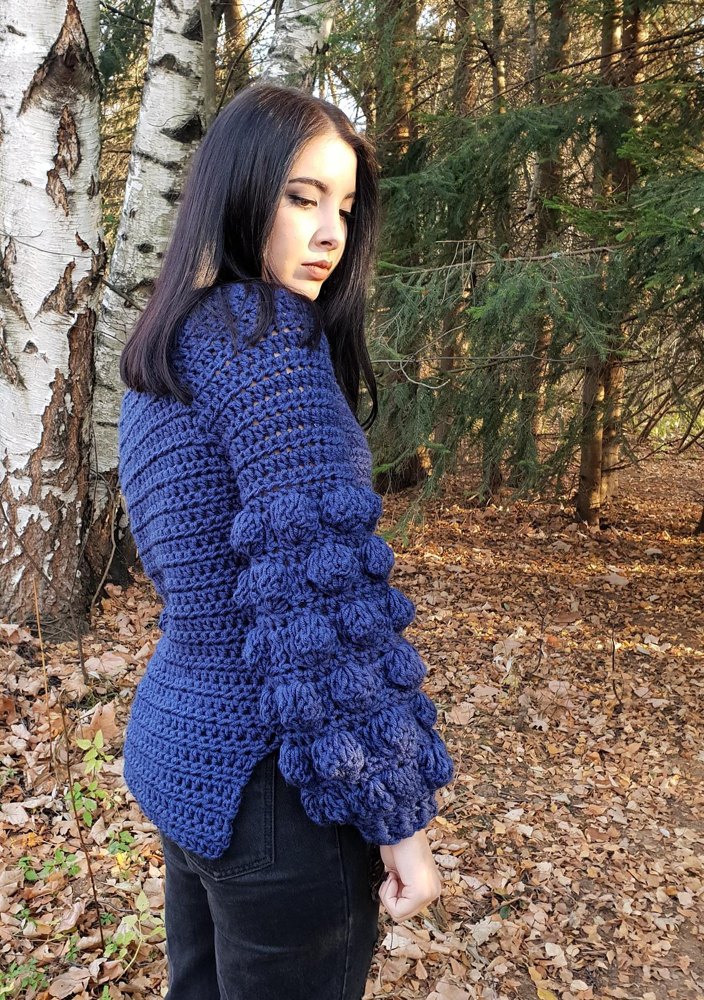 The Funky Bulky Sweater Crochet pattern by Tsvetomira Ruskova